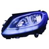 Proiettore nero led per MERCEDES-BENZ C W205 dal 2016 lato sinistro guidatore
