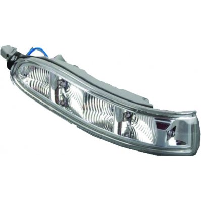 Lucciola retrovisore per MERCEDES-BENZ CLK W209 dal 2002 al 2009 lato sinistro guidatore Codice OEM A2308200721