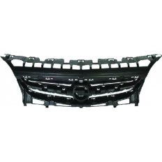 Griglia radiatore nera con modanatura cromata per OPEL ASTRA J dal 2012 al 2015