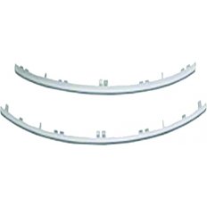 Modan griglia centrale paraurto cromata kit 2 pezzi per PEUGEOT 308 dal 2011 al 2013