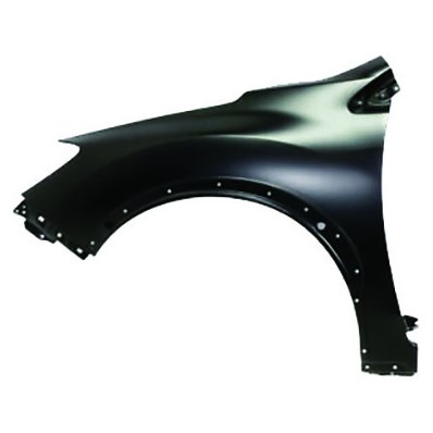 Parafango anteriore con fori arco giroruota per SUBARU XV dal 2012 al 2017 lato sinistro guidatore Codice OEM 57120FJ0619P