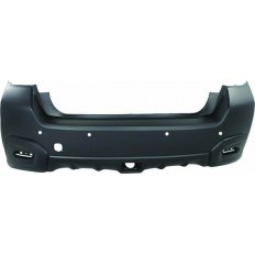 Paraurto posteriore verniciabile con fori sensore per SUBARU XV dal 2017