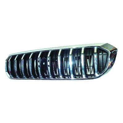 Griglia radiatore nera con cornice cromata per SUZUKI S-CROSS dal 2016 Codice OEM 7174064R01C48