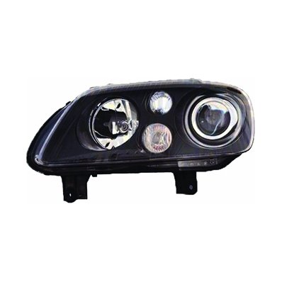 Proiettore xenon nero Marelli per VOLKSWAGEN TOURAN dal 2003 al 2006 lato sinistro guidatore Codice OEM 1T0941039H