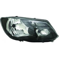 Proiettore Bordo interno nero 3 parabole per VOLKSWAGEN TOURAN dal 2010 al 2015 lato destro passeggero