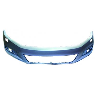 Paraurto anteriore verniciabile con fori lavafari per VOLKSWAGEN TIGUAN dal 2016 Codice OEM 5NA807217JGRU