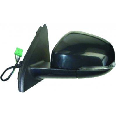 Retrovisore elettrico verniciabile abbattibile 10 pin per VOLVO V60 dal 2010 al 2013 lato sinistro guidatore Codice OEM 31402597