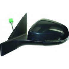Retrovisore elettrico verniciabile abbattibile 10 pin per VOLVO V70 dal 2013 lato sinistro guidatore