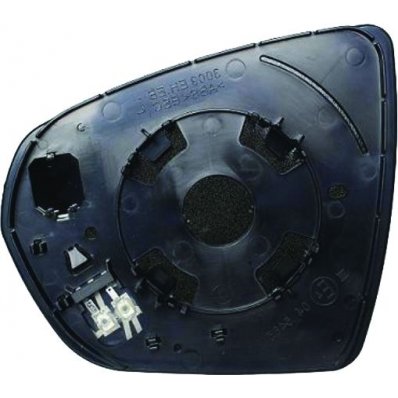 Piastra specchio retrovisore termica con sistema bliss per PEUGEOT 3008 dal 2016 lato destro passeggero Codice OEM 1618048280