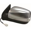 Retrovisore elettrico cromato abbattibile 7 pin per ISUZU DMAX dal 2007 al 2012 lato sinistro guidatore