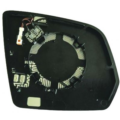 Piastra specchio retrovisore termica 4 pin per MERCEDES-BENZ M W164 dal 2008 al 2011 lato sinistro guidatore Codice OEM A1668100519