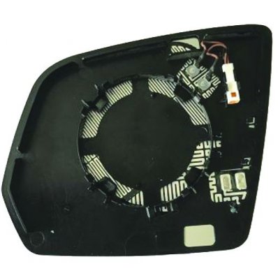 Piastra specchio retrovisore termica 4 pin per MERCEDES-BENZ M W164 dal 2008 al 2011 lato destro passeggero Codice OEM A1668100619