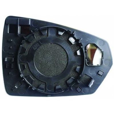 Piastra specchio retrovisore termica per VOLKSWAGEN POLO dal 2017 lato sinistro guidatore Codice OEM 2G0857521B