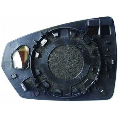 Piastra specchio retrovisore termica per VOLKSWAGEN POLO dal 2017 lato destro passeggero Codice OEM 2G0857522C
