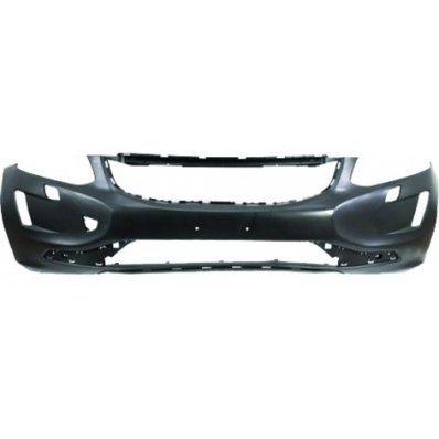 Paraurto anteriore verniciabile con fori lavafari e fori sensore per VOLVO XC60 dal 2013 al 2017 Codice OEM 39826060