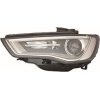 Proiettore xenon parabola interna grigia a led mod. 4 porte per AUDI A3 dal 2012 al 2016 lato sinistro guidatore