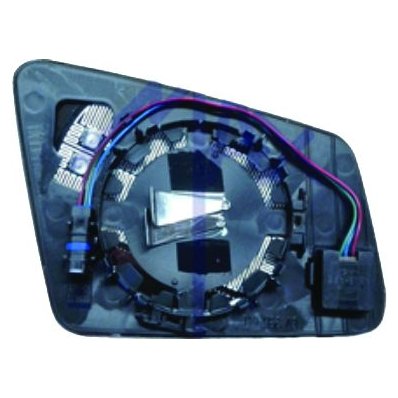 Piastra specchio retrovisore asferica termica con sistema bliss per MERCEDES-BENZ GLA dal 2014 al 2016 lato sinistro guidatore Codice OEM A2468100521