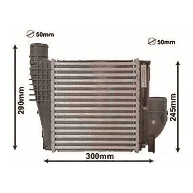 Intercooler per PEUGEOT 3008 dal 2016 Codice OEM 9675627980