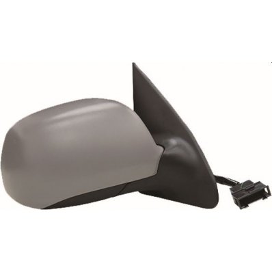 Retrovisore elettrico verniciabile connettore rettangolare per SKODA FABIA dal 1999 al 2004 lato destro passeggero Codice OEM 6Y1857502BCB41