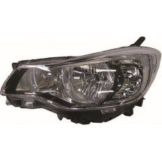 Proiettore xenon cromato per SUBARU XV dal 2012 al 2017 lato sinistro guidatore