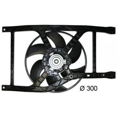 Elettroventola per FIAT 500 dal 2015 Codice OEM 0051879492