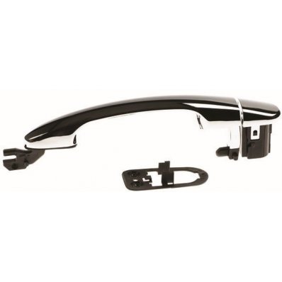 Maniglia esterna anteriore dx senza foro nottolino cromata per FORD KA dal 2008 al 2016 Codice OEM 1633072