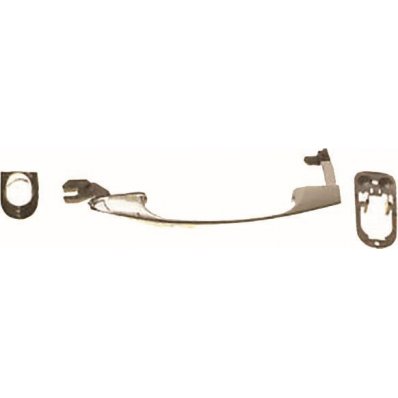 Maniglia esterna anteriore sx c-foro nottolino cromata per FORD KA dal 2008 al 2016 Codice OEM 1633074
