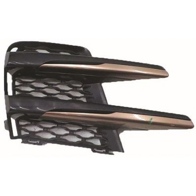 Griglia laterale paraurto nera lucida per LAND ROVER VELAR dal 2017 lato destro passeggero Codice OEM LR093470