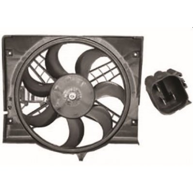 Elettroventola per BMW 3 E46 dal 2003 al 2006 Codice OEM 17117801423