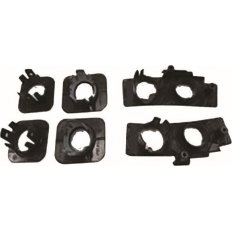 Kit supporti sensori paraurto anteriore kit 4 pezzi mod. M-tech per BMW 3 F30 dal 2015 al 2018