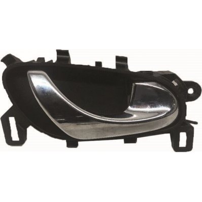 Maniglia apriporta interna leva cromata  e mostrina nera per RENAULT KADJAR dal 2018 lato destro passeggero Codice OEM 806704EA0A