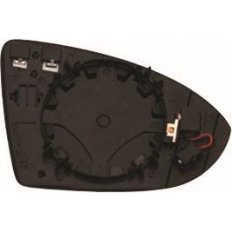 Piastra specchio retrovisore termica con sistema bliss per VOLKSWAGEN PASSAT dal 2014 al 2019 lato sinistro guidatore
