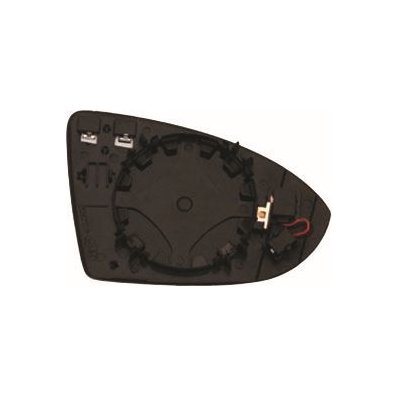 Piastra specchio retrovisore termica con sistema bliss per VOLKSWAGEN PASSAT dal 2014 al 2019 lato sinistro guidatore Codice OEM 5G0857521M