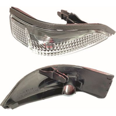 Lucciola retrovisore con portalampada integrato per TOYOTA YARIS dal 2011 al 2014 lato sinistro guidatore Codice OEM 817410D020