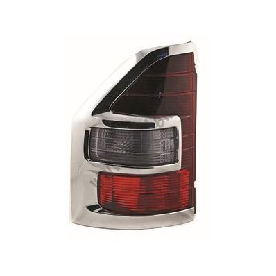 Fanale posteriore cornice cromata per MITSUBISHI PAJERO dal 2000 al 2002 lato sinistro guidatore Codice OEM MR548067