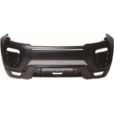 Paraurto anteriore verniciabile mod. Dynamic $con fori lavafari e fori sensore per LAND ROVER EVOQUE dal 2015 al 2018 Codice OEM LR079538
