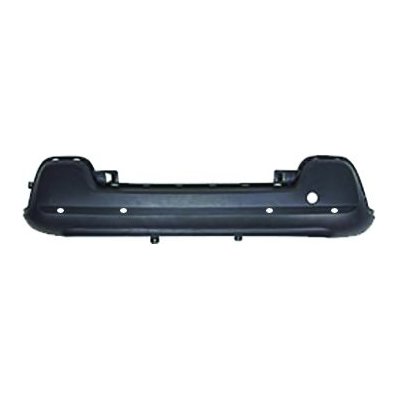 Paraurto posteriore nero con fori sensore per CITROEN C3 dal 2016 Codice OEM 1618083280