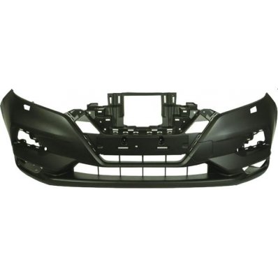 Paraurto anteriore verniciabile con fori lavafari e fori sensore per NISSAN QASHQAI dal 2017 Codice OEM 62022HV30A