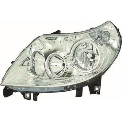 Proiettore 7 pin per CITROEN JUMPER dal 2006 al 2014 lato sinistro guidatore Codice OEM 1606927480