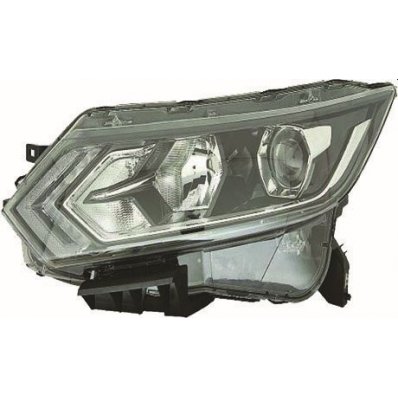 Proiettore per NISSAN QASHQAI dal 2017 lato sinistro guidatore Codice OEM 26060HV00A