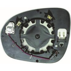 Piastra specchio retrovisore termica sistema bliss per FIAT 500 dal 2014 al 2018 lato destro passeggero