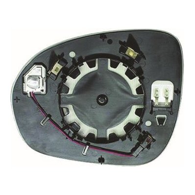 Piastra specchio retrovisore termica sistema bliss per FIAT 500 dal 2014 al 2018 lato destro passeggero Codice OEM 71778002