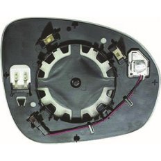 Piastra specchio retrovisore termica sistema bliss per FIAT 500 dal 2014 al 2018 lato sinistro guidatore