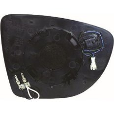 Piastra specchio retrovisore termica con sistema bliss per RENAULT CAPTUR dal 2017 al 2019 lato sinistro guidatore