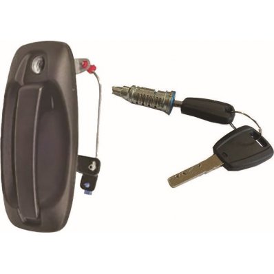 Maniglia esterna posteriore porta carico battente $con set chiavi e nottolino per CITROEN NEMO dal 2007 Codice OEM 735507865