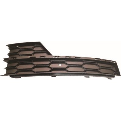 Griglia laterale paraurto con foro fendinebbia e fori modanatura per SKODA OCTAVIA dal 2017 al 2020 lato sinistro guidatore Codice OEM 5E0807681G9B9