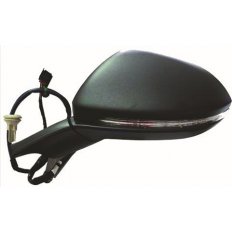 Retrovisore elettrico verniciabile abbattibile bliss $con luce cortesia lato sinistro guidatore