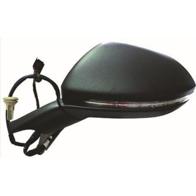 Retrovisore elettrico verniciabile abbattibile bliss $con luce cortesia lato sinistro guidatore Codice OEM 5G1857507CE9B9