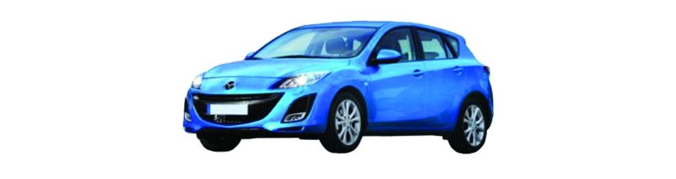Mazda 3  07/09-07/13 - Del 2009